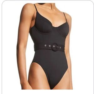 Jonathon Simkhai Bustier One Piece In black - size M